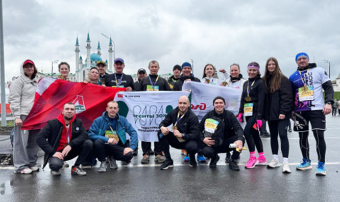 Бегом по улицам Казани