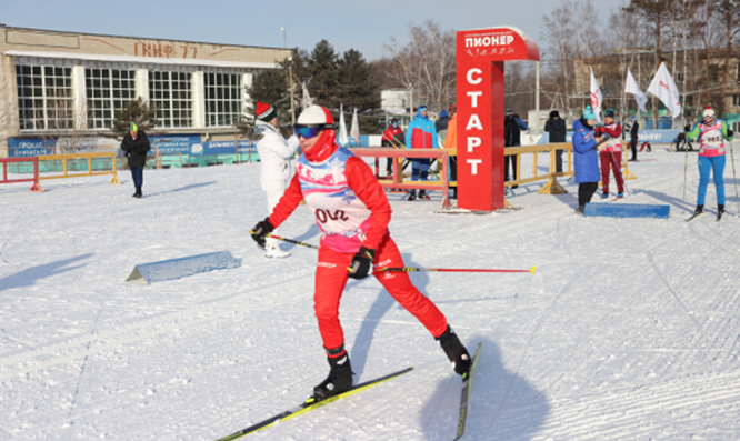 Дальневосточные железнодорожники встали на лыжи