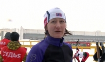 Чемпионат по лыжным гонкам. Виктория Болдырева