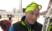 Чемпионат по лыжным гонкам. Александр Дропаш
